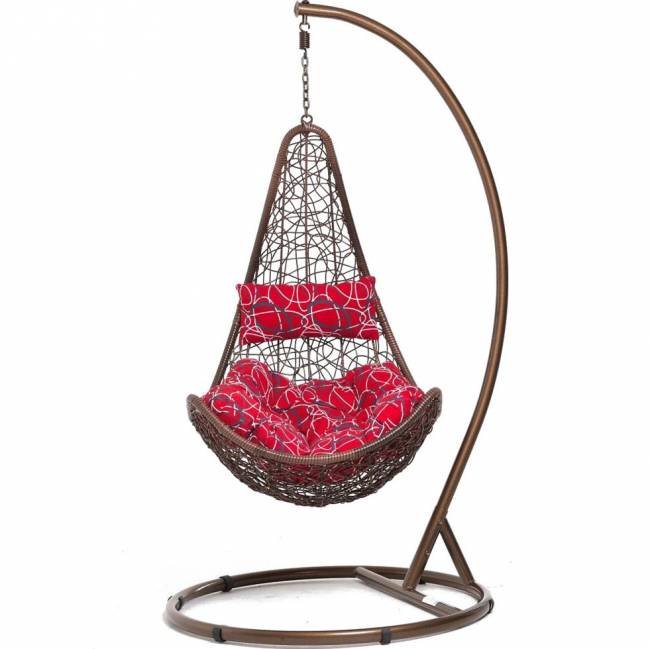 Подвесное кресло из искусственного ротанга Vinotti 44-001-01 Подвесное кресло из искусственного ротанга Vinotti 44-001-01