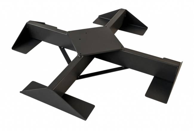 Зонт профессиональный двухкупольный 3.5х7 м Alu Double Dark антрацит, слоновая кость 3500х7000 мм