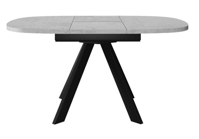 Стол DikLine B110 Бетон/опоры черные