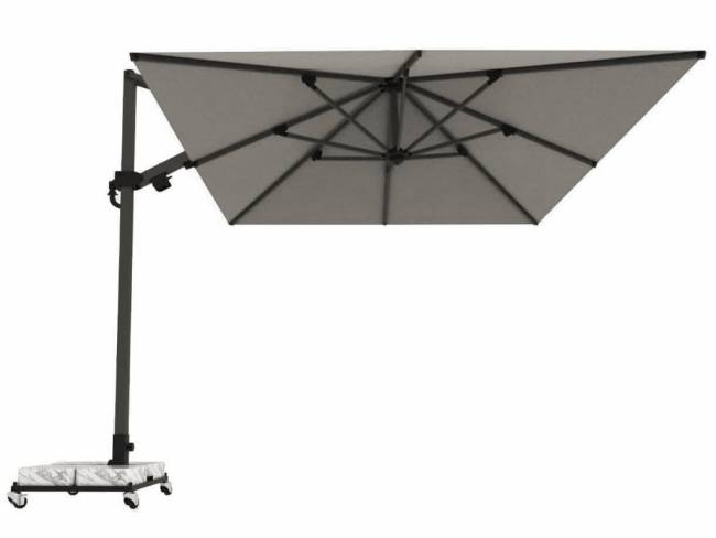 Зонт профессиональный 3х3 м Banana Plus черный, темно-серый 3000х3000 мм Зонт профессиональный 3х3 м Banana Plus черный, темно-серый 3000х3000 мм