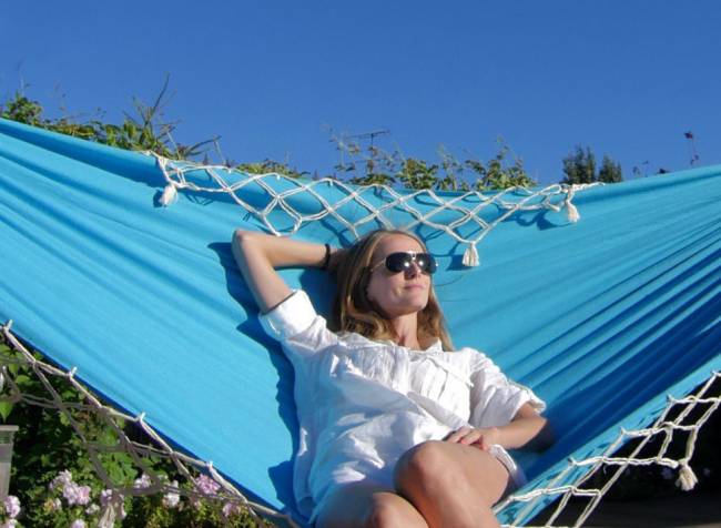 Гамак TANGO одноместный голубой Гамак TANGO одноместный голубой