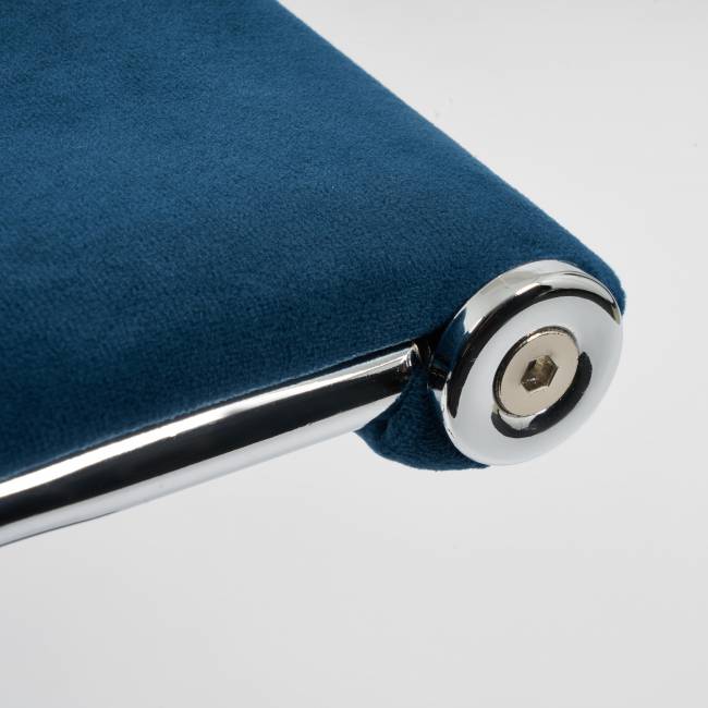 Кресло Urban-Low/Урбан-Лоу флок , синий, 32 синий флок