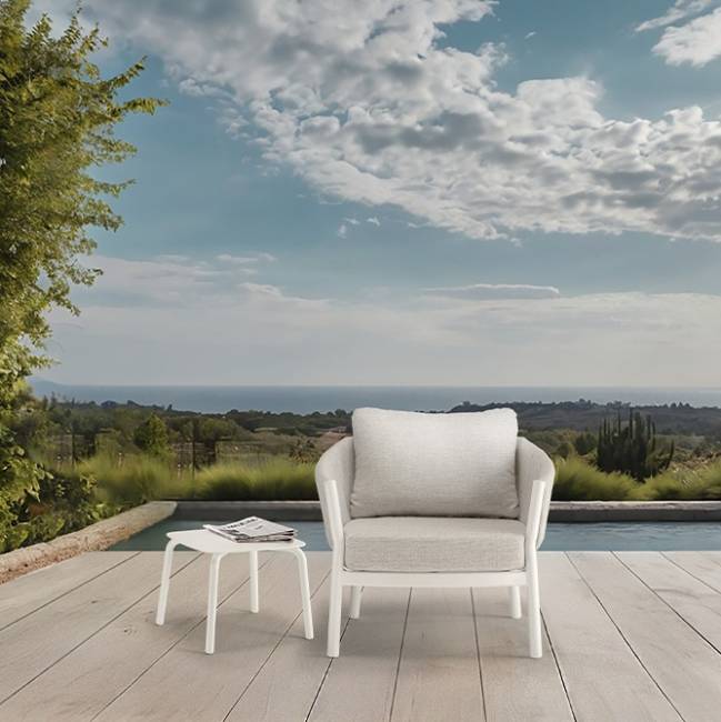 Комплект мягкой мебели Grid белый, светло-серый Комплект мягкой мебели Grid белый, светло-серый