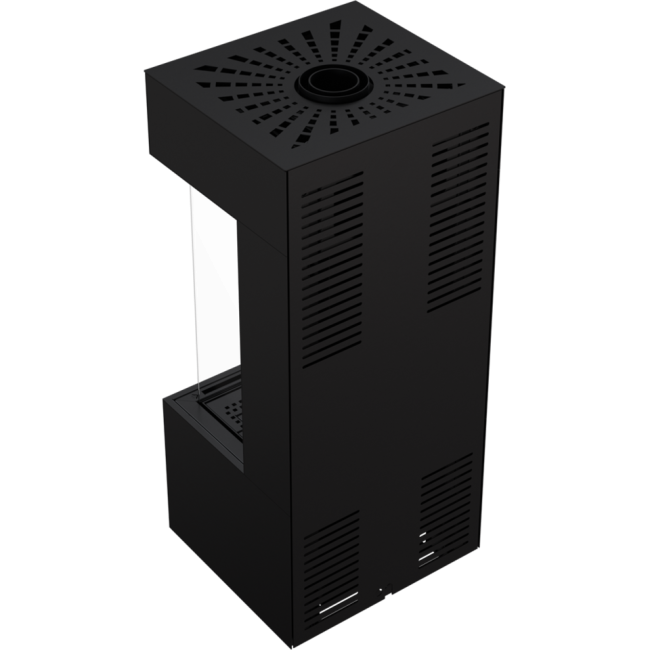 Каминокомплект газовый Kratki PRO LEO HOME BOX LP/45/68/G31/37MBAR/C (баллон)