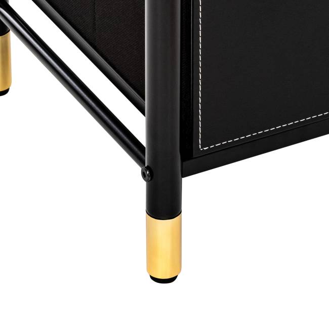 Комод Leset Хайди 8 ящиков Чёрный Чёрный Комод Leset Хайди 8 ящиков Чёрный Чёрный