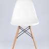 Стул Eames Style DSW белый x4 (разборный каркас)