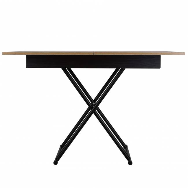 Стол-трансформер Лерон дуб крафт золотой/черный Стол-трансформер Лерон дуб крафт золотой/черный