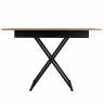Стол-трансформер Лерон дуб крафт золотой/черный Стол-трансформер Лерон дуб крафт золотой/черный