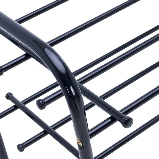 Обувница Leset Комо 5 с колесами Чёрный Обувница Leset Комо 5 с колесами Чёрный