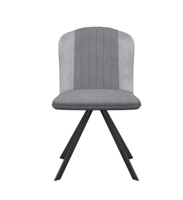 Стул DikLine 299 поворотный NS10 GREY/C50 светло-серый, ножки черные