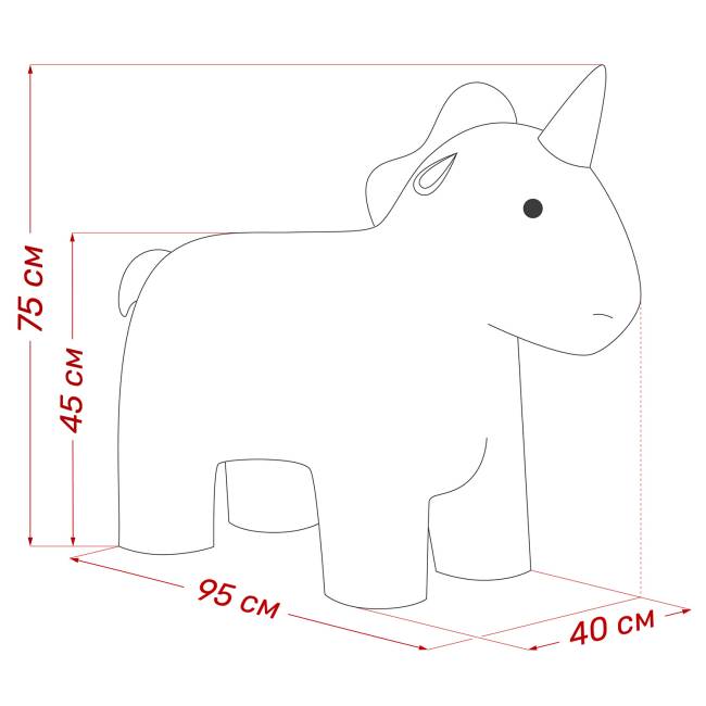 Пуф Leset Unicorn Omega 02, компаньон Enigma 24 Пуф Leset Unicorn Omega 02, компаньон Enigma 24