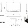 Биокамин Kratki HOTEL, TUV