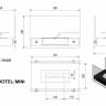 Биокамин Kratki HOTEL MINI, TUV