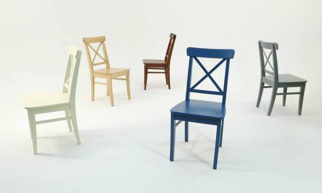 Стул Ингольф ПМ орех/бежевый