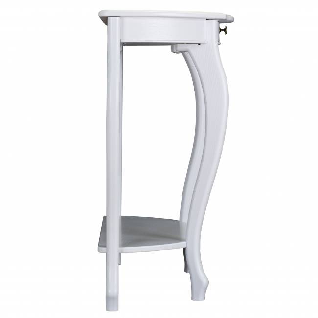 Консоль Элегант молочный дуб Л