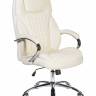 Офисное кресло для руководителей DOBRIN CHESTER, кремовый