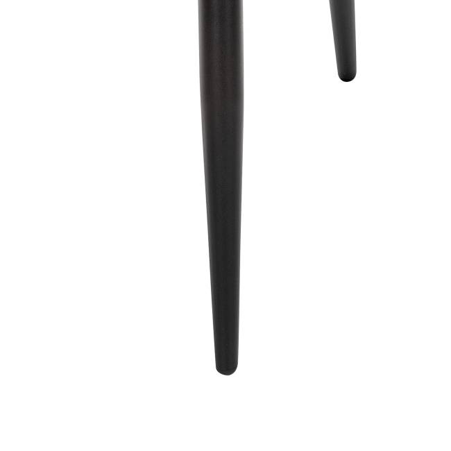 Стул с подлокотниками Leset Слим, каркас Черный, велюр Горчица Горчица Черный