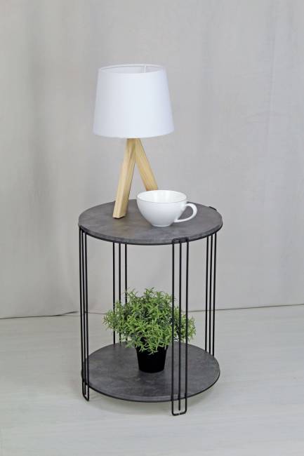 Столик кофейный Sheffilton SHT-CT33 черный муар/мокрый асфальт