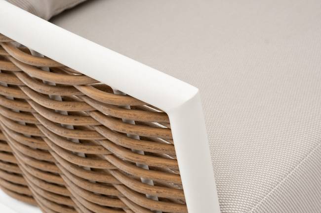 "Тоскана" лаунж-зона из искусственного ротанга, цвет соломенный "Тоскана" лаунж-зона из искусственного ротанга, цвет соломенный