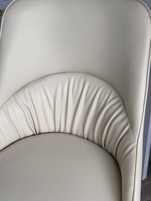 Стул ABRIOLA Milk T1-02, PU / шампань, ®DISAUR