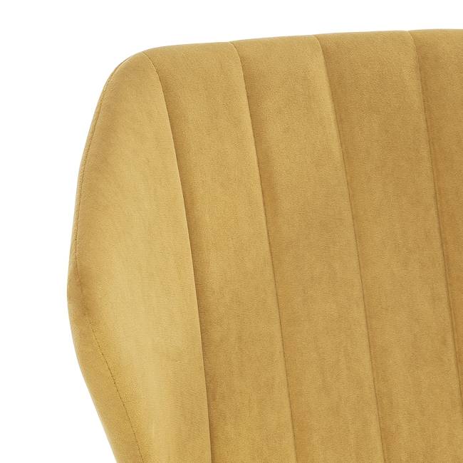 Стул Leset Гувер полоса Ultra Mustard Белый Стул Leset Гувер полоса Ultra Mustard Белый