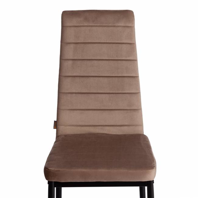 Стул Easy (mod. JSC02-1) / 1 шт. в упаковке металл, флок, 41 х 52 х 96 см, Beige (бежевый) HLR8 / черный бежевый металл, флок Стул Easy (mod. JSC02-1) / 1 шт. в упаковке металл, флок, 41 х 52 х 96 см, Beige (бежевый) HLR8 / черный бежевый металл, флок