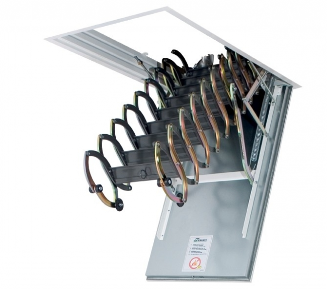 Чердачная термоизоляционная ножничная лестница LSF