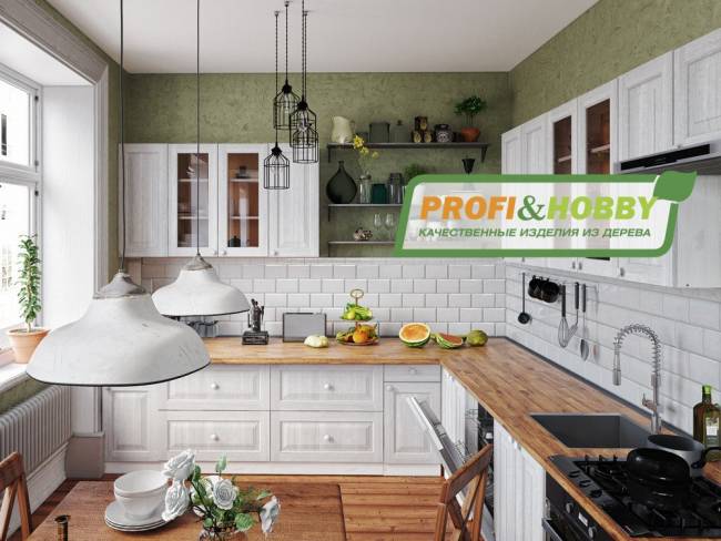 Шкаф навесной 400 х 300 х 720 филенка, сосна, без покраски