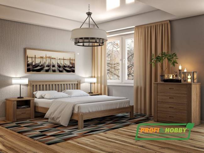 Кровать Rino 1800 х 2000 ясень, натур