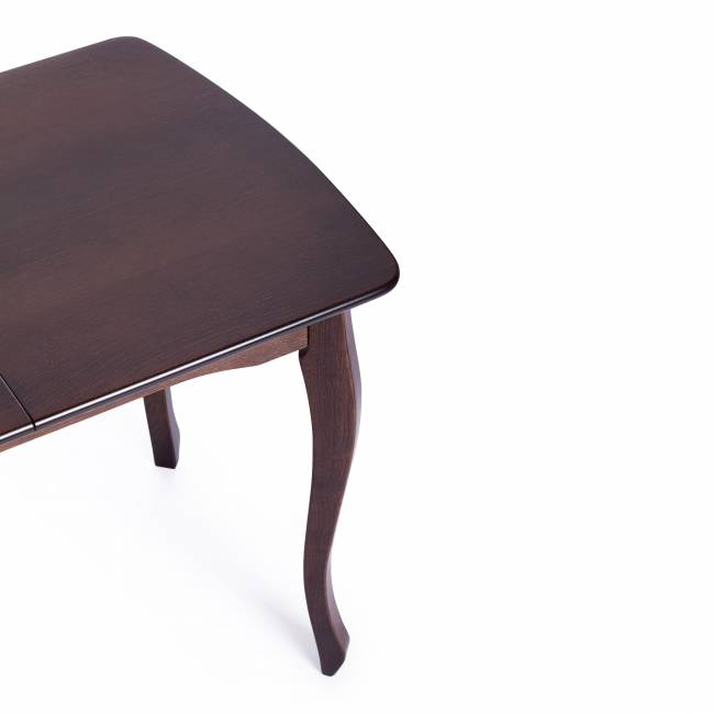 Стол CATERINA PROVENCE  бук, мдф, 100+30x70x75 см, Cappuchino Cappuchino бук, мдф