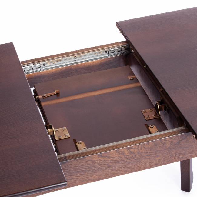 Стол CATERINA PROVENCE  бук, мдф, 100+30x70x75 см, Cappuchino Cappuchino бук, мдф