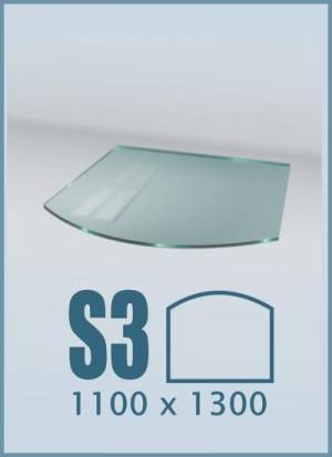 Стекло под печь S3