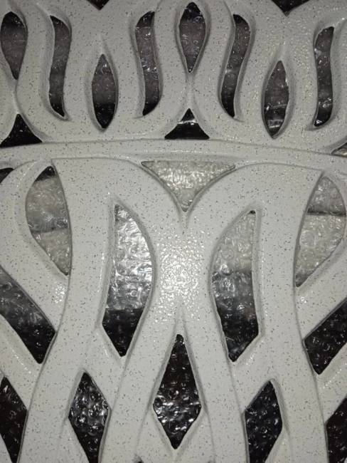 Скамейка из литого алюминия Rio White